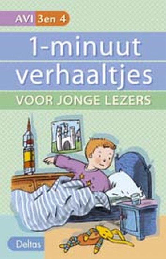 Cover van het boek '1-minuutverhaaltjes voor jonge lezers' van Hetty van Vught