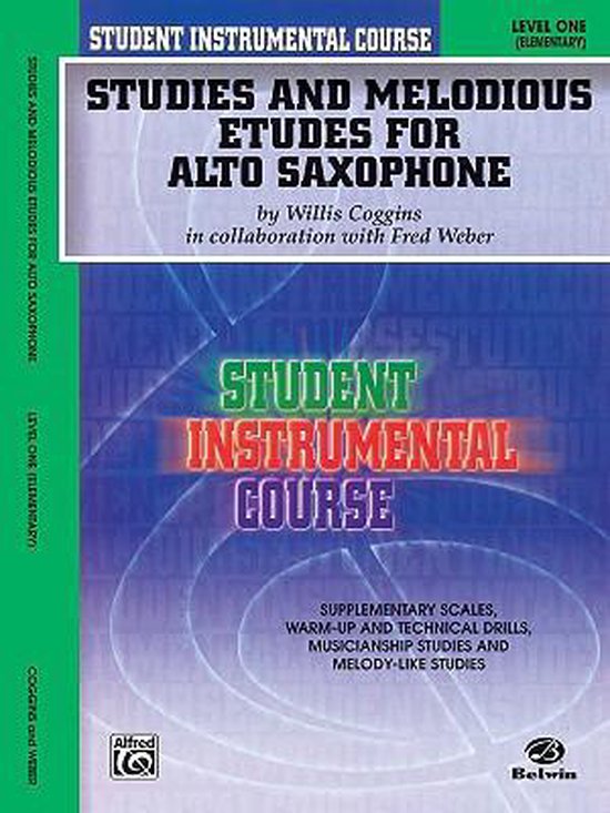 Studies and Melodious Etudes for Alto Saxophone, Willis Coggins