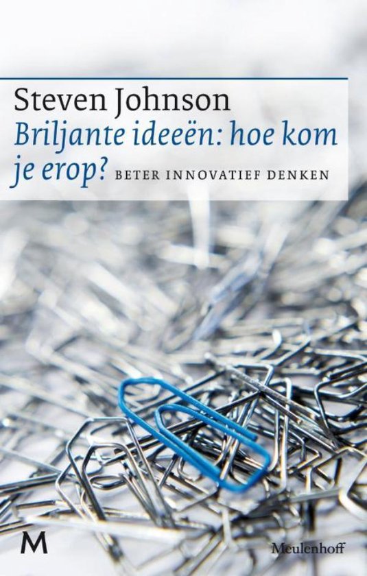 Cover van het boek 'Briljante ideeën: hoe kom je erop?' van Steven Johnson