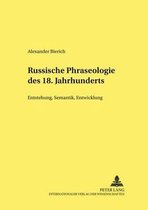 Russische Phraseologie des 18. Jahrhunderts