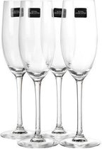 Verres à Champagne Royal Worcester - Kwarx design - Set de 4 pièces