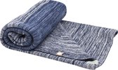 wieg deken stylish cocooning indigo blue