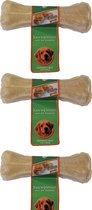 Hondenknook Gevuld bot met zalm 13 cm, 80-100 gram per 3 stuks