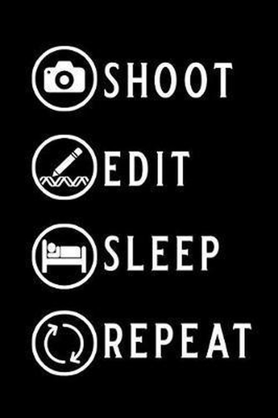 Bol Com Shoot Edit Sleep Repeat Booki Nova Boeken