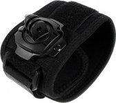 Shop4 - GoPro HERO6 Polsband - met Roterende Cam-aansluiting Zwart