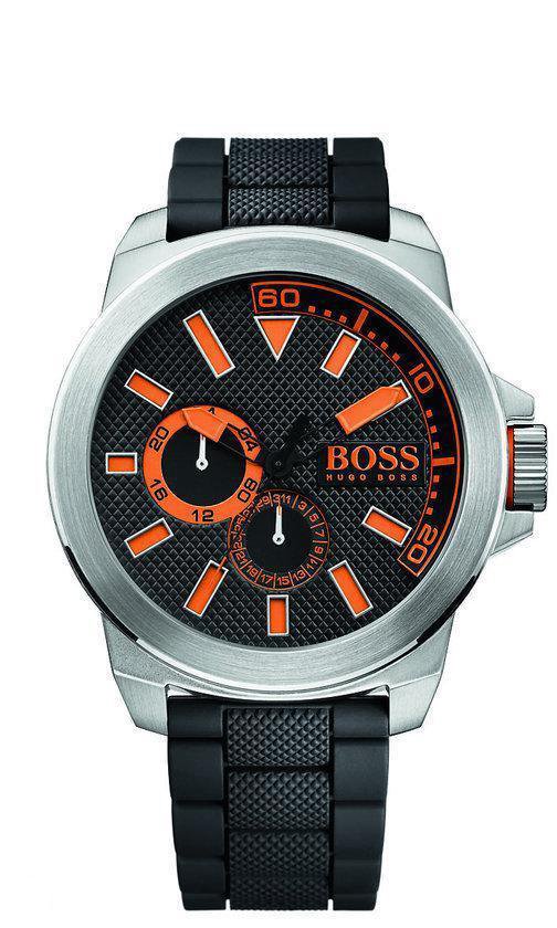 Hugo Boss Orange New York HO1513011 - Horloge - Siliconen - Zwart - 52 mm |  bol.com