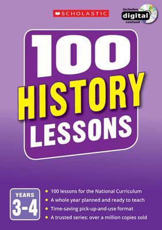 100 History Lessons 2014 Years 3-4 - cover