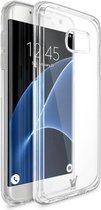 Hoesje geschikt voor Samsung Galaxy S7 Edge - Soft TPU Case Transparant (Silicone Hoesje)
