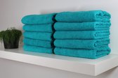 Hotel Handdoek - Groen - Set van 6 stuks - 70x140 cm - Heerlijk zachte handdoeken