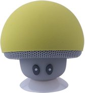 Mini Paddestoelluidspreker - Draadloze Module Bluetooth 4.1 - MP3-Luidspreker met Draagbare Stereomicrofoon Geel