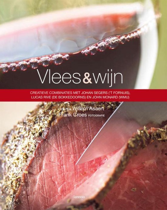 Cover van het boek 'Vlees & Wijn' van W. Asaert
