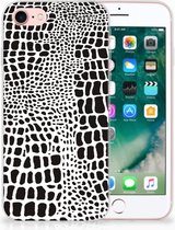 Back cover Hoesje Geschikt voor iPhone SE (2020/2022) en Geschikt voor iPhone 8 | 7 Slangenprint