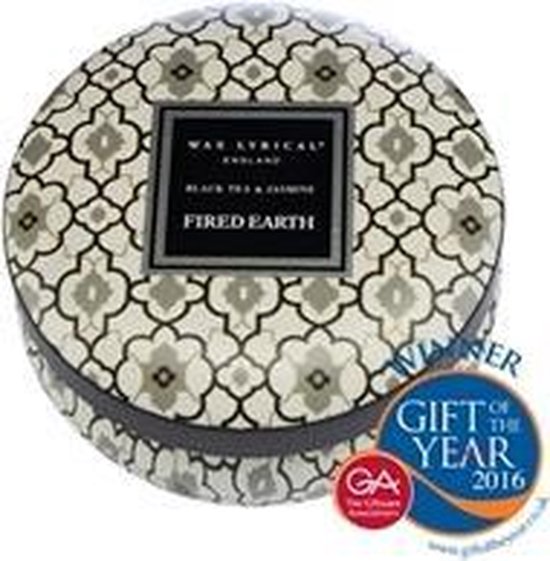 Wax Lyrical Fired Earth Black Tea & Jasmine Candle Tin