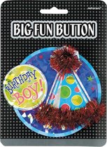 Big Fun Verjaardagsbutton Birthday Boy