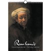 Rembrandt Verjaardagskalender (formaat A4)
