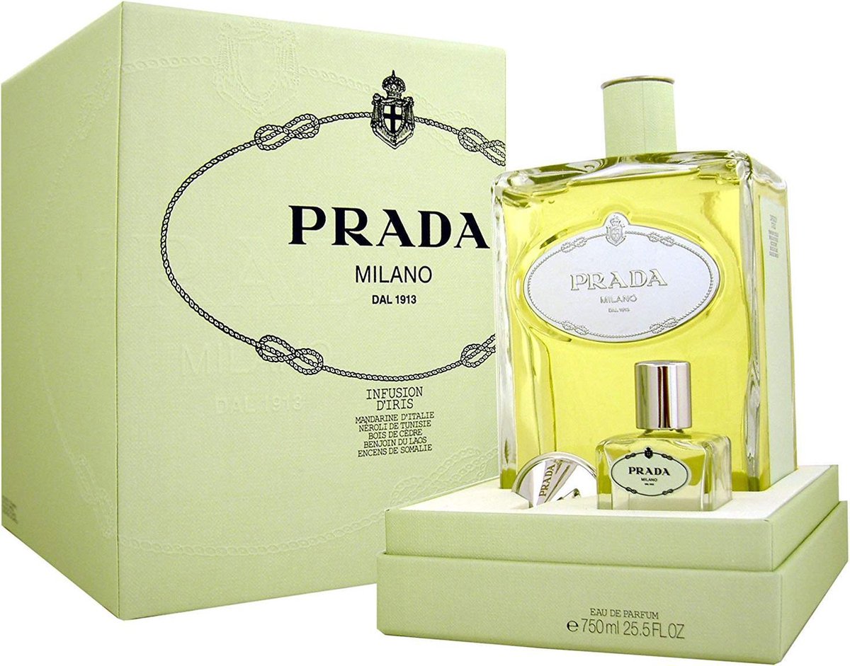 PRADA - 750 ml - Infusion d'Iris - eau de parfum | bol.com