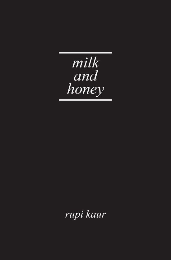 Boek cover Milk and Honey van Rupi Kaur (Hardcover)