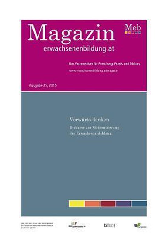Vorwarts Denken. Diskurse Zur Modernisierung Der Erwachsenen ... - cover