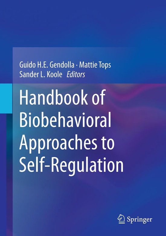 Foto: Handbook of biobehavioral approaches to self regulation