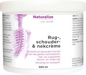 Naturalize Rug-, schouder- & nekcrème (500 milliliter)