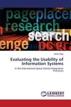 Evaluating the Usability of Information Systems