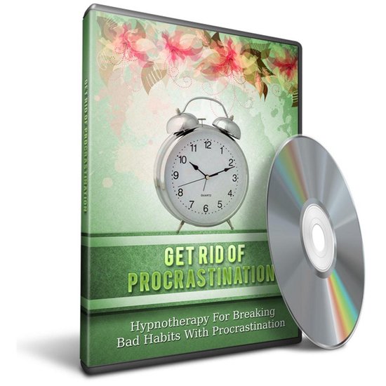 Hypnosis for Destroying Procrastination - cover