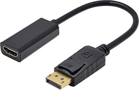 waterbestendig Makkelijk te lezen soort DisplayPort - HDMI adapter cable DisplayPort male | bol.com