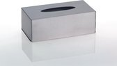 Tissuehouder tissue box  RVS mat staand/muur model , tissuebox