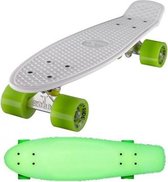 Ridge Retro board 22 Glow with green wheels