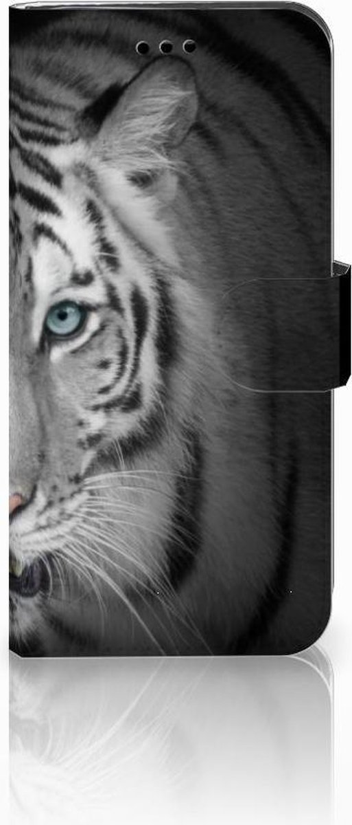 Huawei P10 Lite Telefoonhoesje met Pasjes Tijger