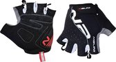 Nalini Red Summer  Fietshandschoenen - Mannen - zwart - wit