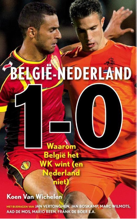 Cover van het boek 'Belgie - Nederland 1-0'