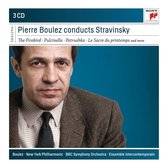 Conducts Stravinsky