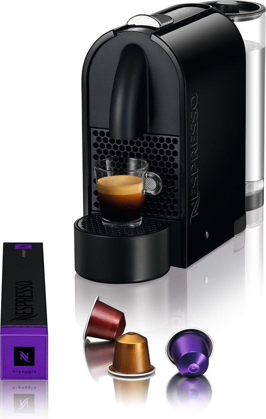 bouw Harde ring compressie Nespresso Magimix U Pure M130 - Koffiecupmachine - Pure Black | bol.com