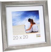 Deknudt Frames fotolijst S45YD1 - zilverkleur - voor foto 13x13 cm