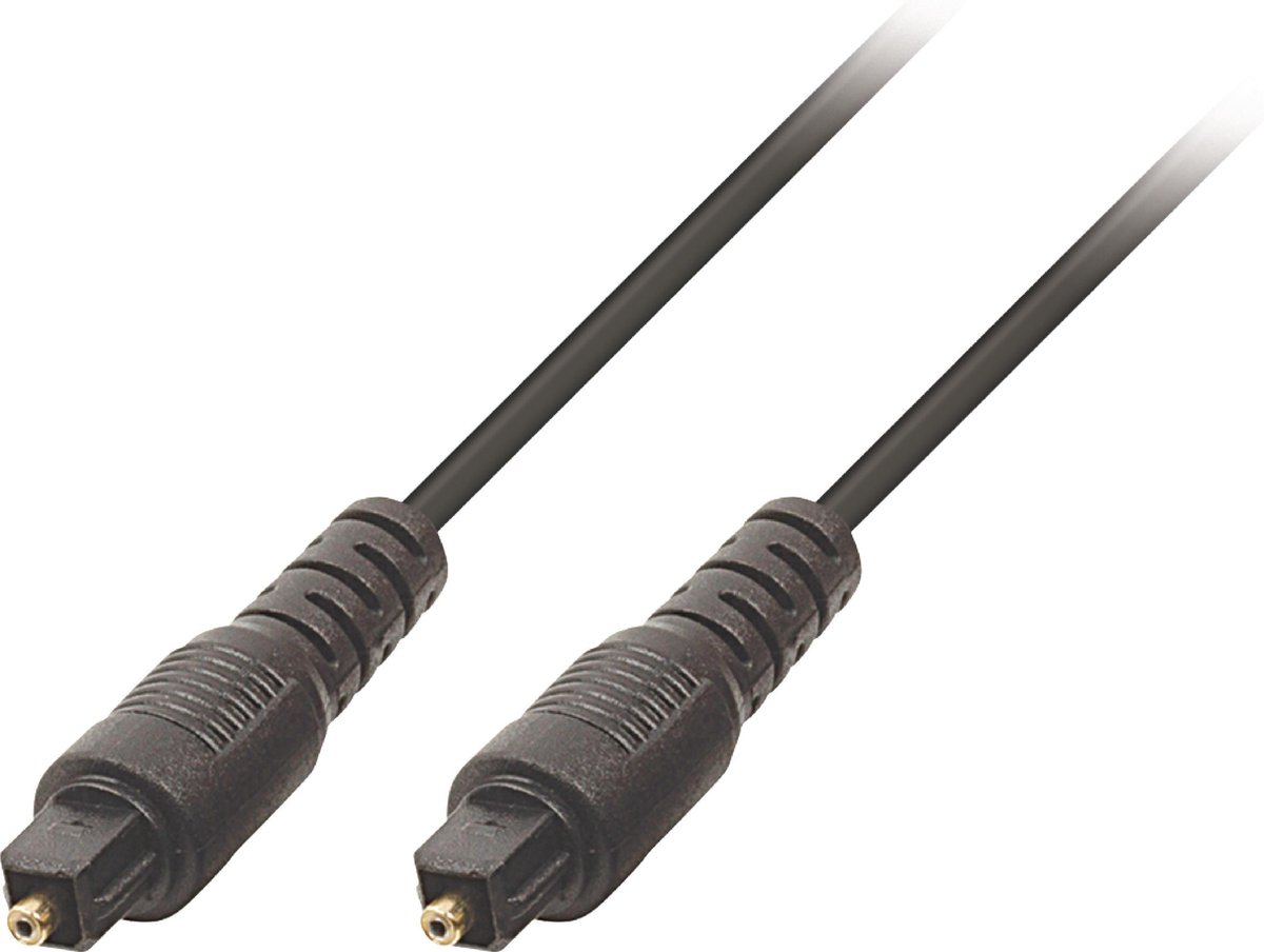 Valueline Toslink digitale audiokabel Toslink mannelijk - Toslink mannelijk 5,00 m zwart