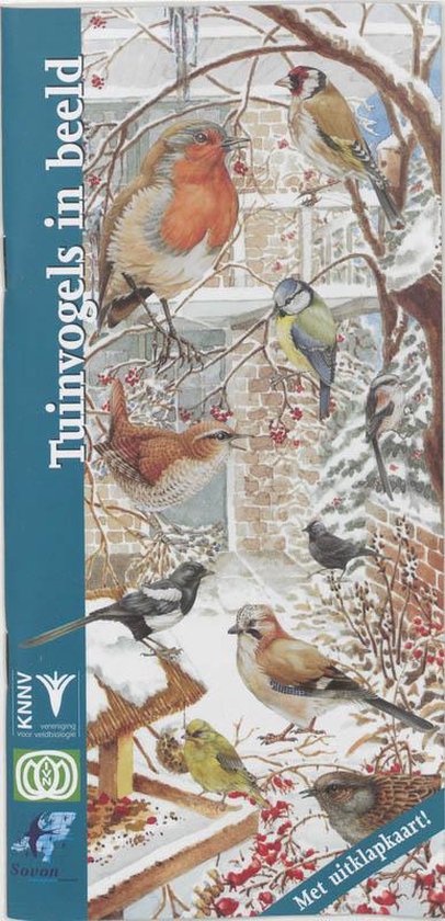 Cover van het boek 'Tuinvogels in beeld' van Frank Bos en H. van Diek