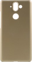 Shop4 - Nokia 9 Hoesje - Harde Back Case Goud