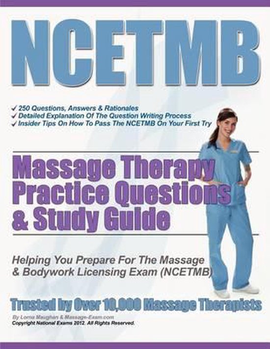 NCETMB Massage Therapy Practice Questions & Study Guide - cover