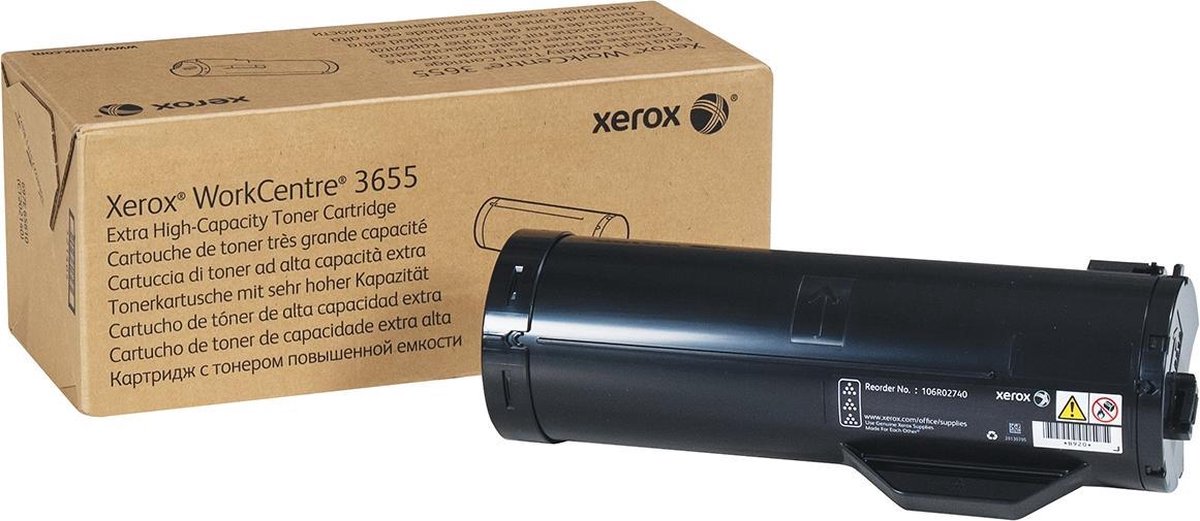 XEROX 106R02740 - Toner Cartridge / Zwart / Extra Hoge Capaciteit
