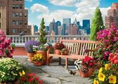 Ravensburger puzzel Rooftop Garden - Legpuzzel - 500 stukjes