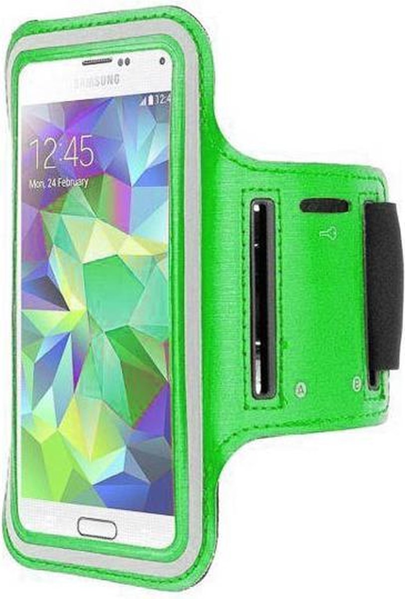 Samsung Galaxy A5 sports armband case Groen Green