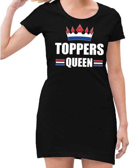 Toppers Toppers Queen jurkje zwart voor dames 38
