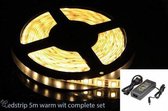 LED strip Warm Wit compleet 5m waterdicht