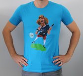 Alexi Lalas Karikatuur T-Shirt - Maat XXL - WK 2018