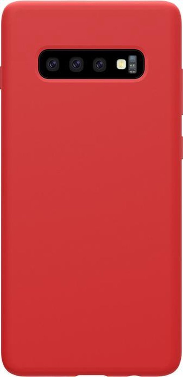 Nillkin Flex Silicone HardCase Samsung Galaxy S10 (G973) - Rood