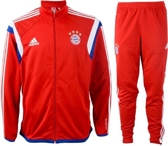 adidas FC Bayern München - Trainingspak - Mannen - Maat S - Rood | bol.com