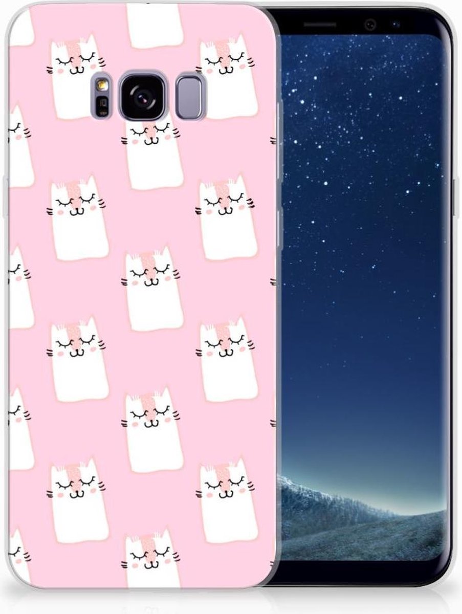 Samsung Galaxy S8 Plus TPU Hoesje Sleeping Cats