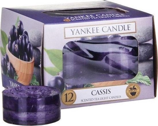 Yankee Candle waxinelichtjes Cassis