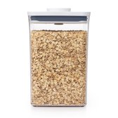 OXO Good Grips Conteneur de stockage 'POP' 2.0 - grand carré - moyen - 4,2 litres